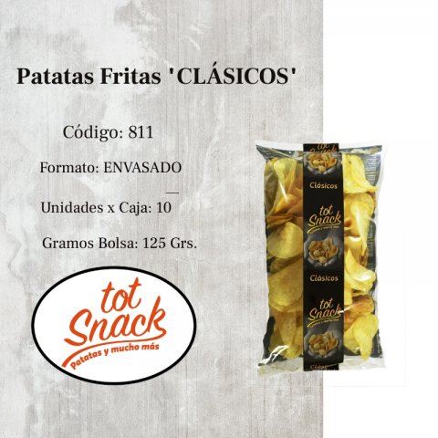 Patatas Fritas x125 Grs."CLÁSICOS"